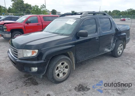 2013 Honda Ridgeline Rt from USA, damaged, VIN 5FPYK1F26DB013832